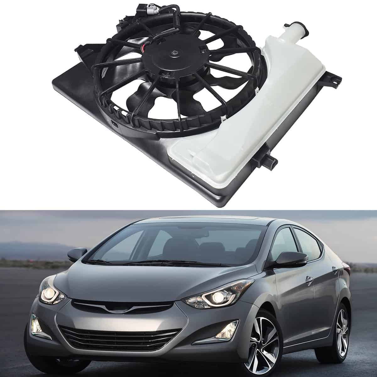 Enfriador de Motor Ventilador Radiador Repuesto para - Imagen 8