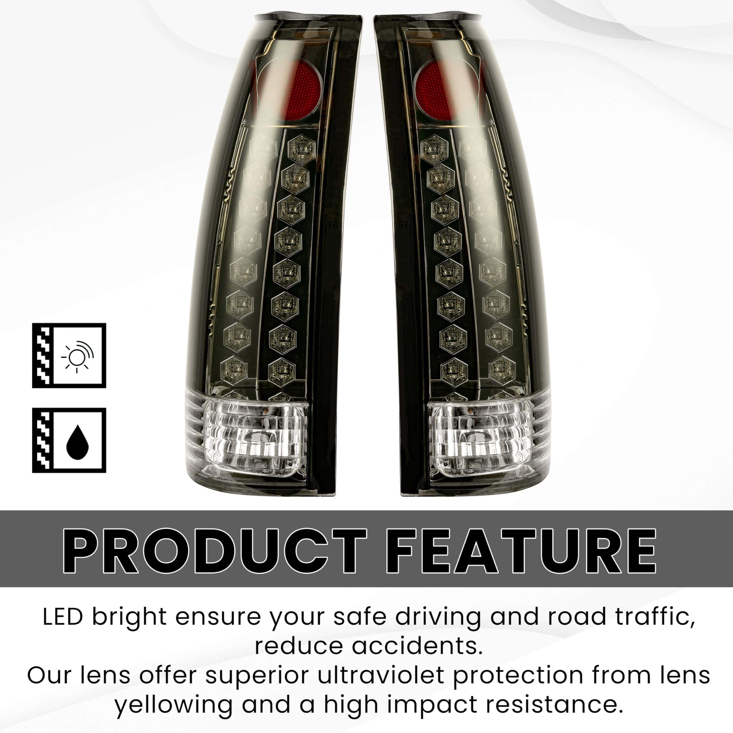 Luces traseras LED compatibles con Chevy Silverado GMC - Imagen 5