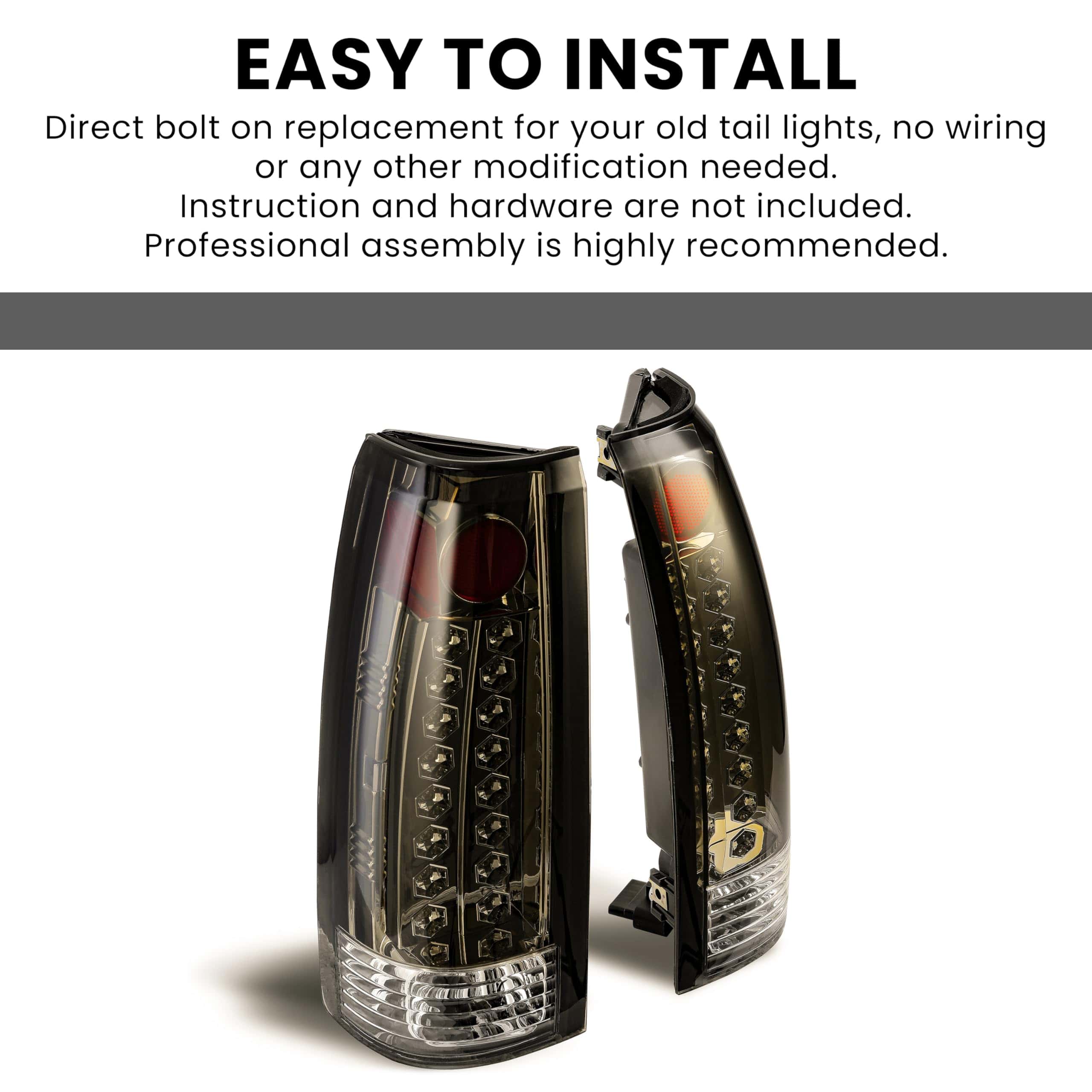 Luces traseras LED compatibles con Chevy Silverado GMC - Imagen 6