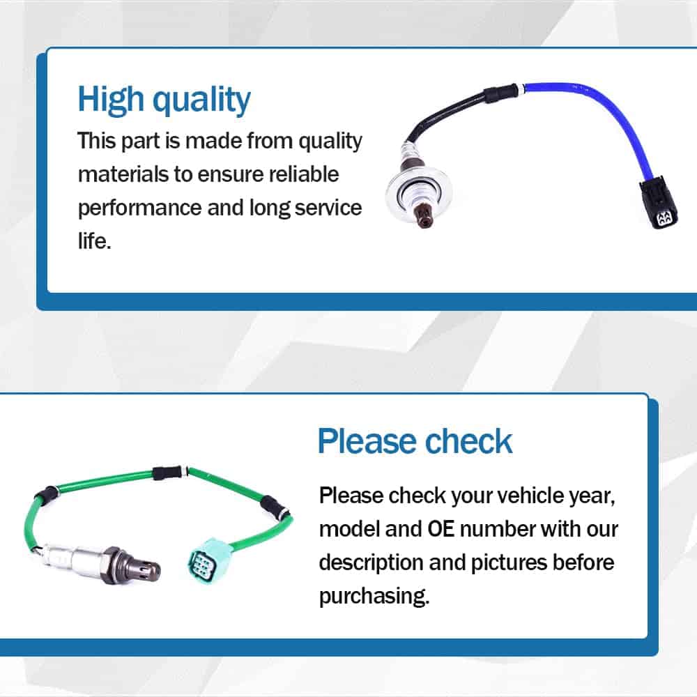 2 Pcs Sensor de Oxígeno de Arriba y Abajo para Honda CRV - Imagen 7
