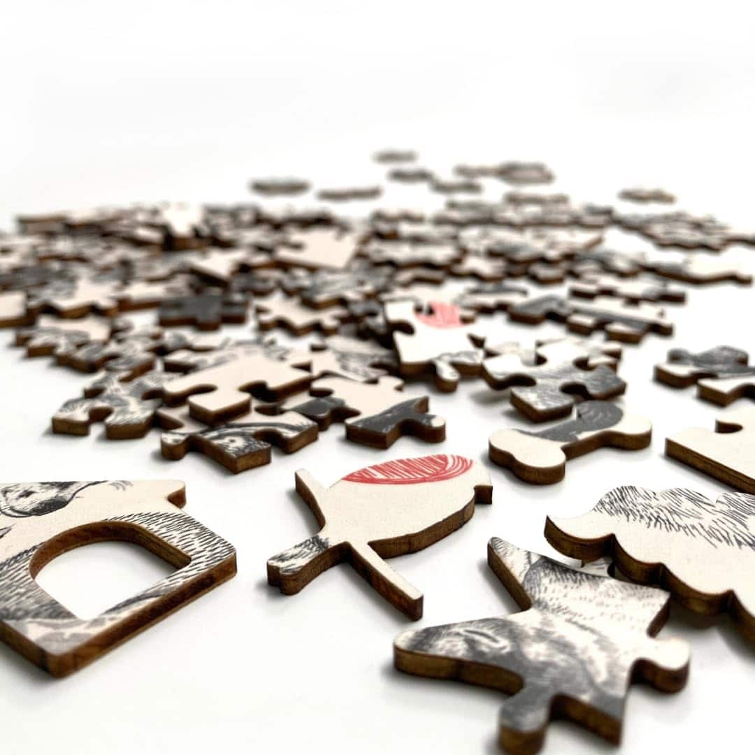 Rompecabezas de madera TROVE - I Go to - Mascotas - Imagen 7