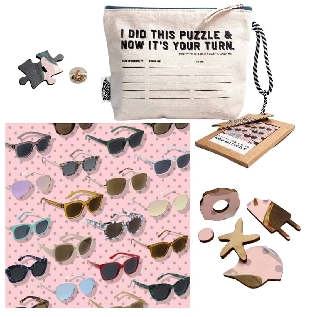 Rompecabezas de madera TROVE - I Go to -0 piezas)