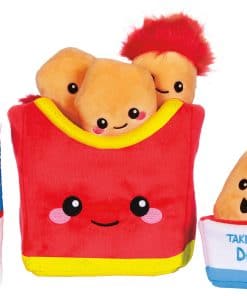 iscream Juega con tu comida Almohadas de juego de 8 piezas