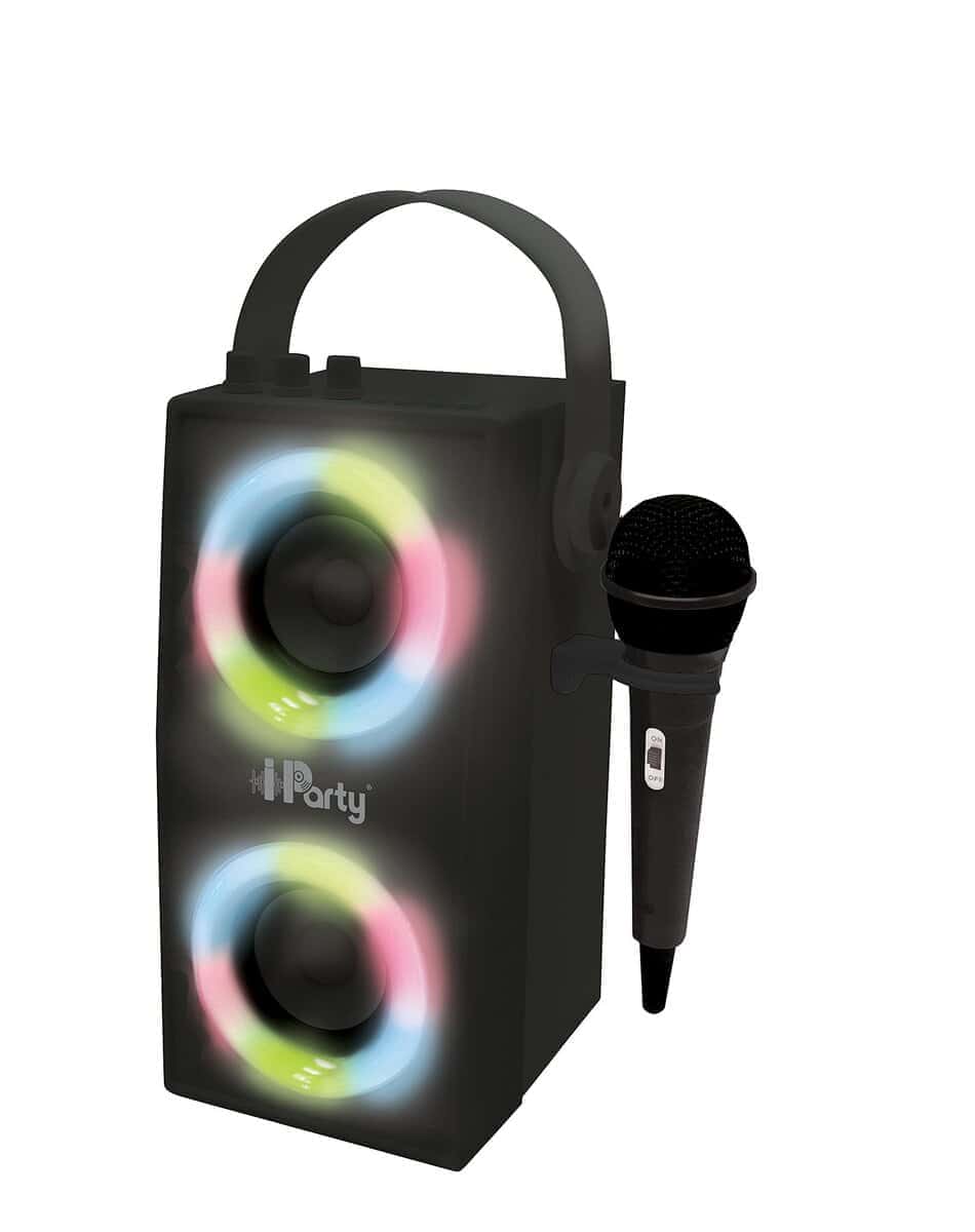 Lexibook iParty - Altavoz portátil con luces Bluetooth y