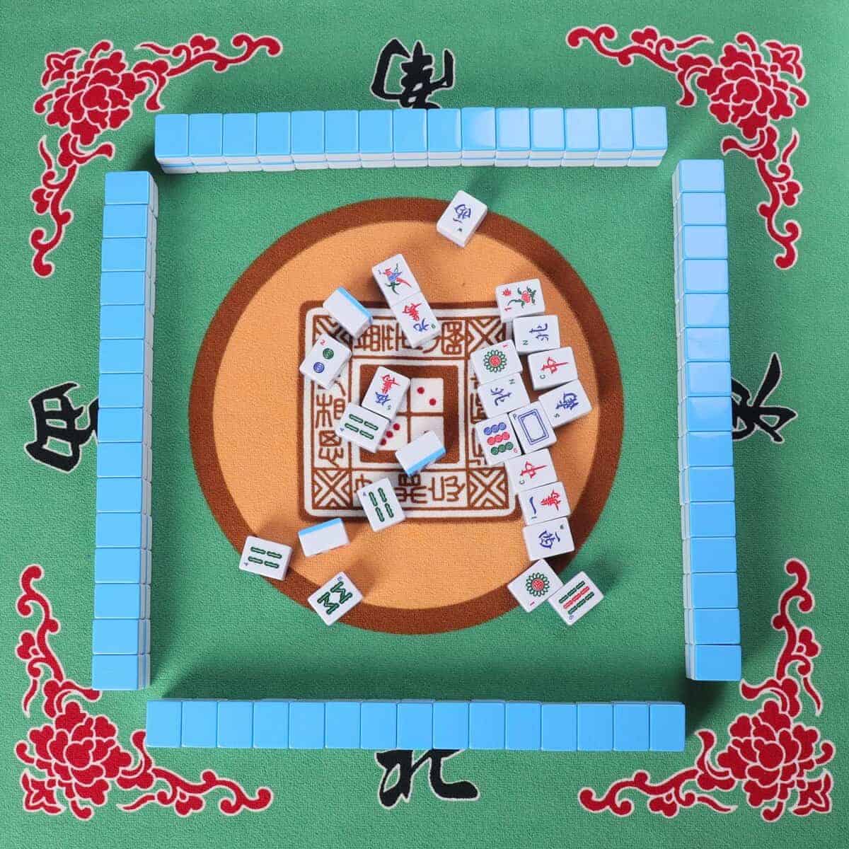 GUSTARIA Mahjong Chino, Juego de Mahjong con 146 Fichas - Imagen 7