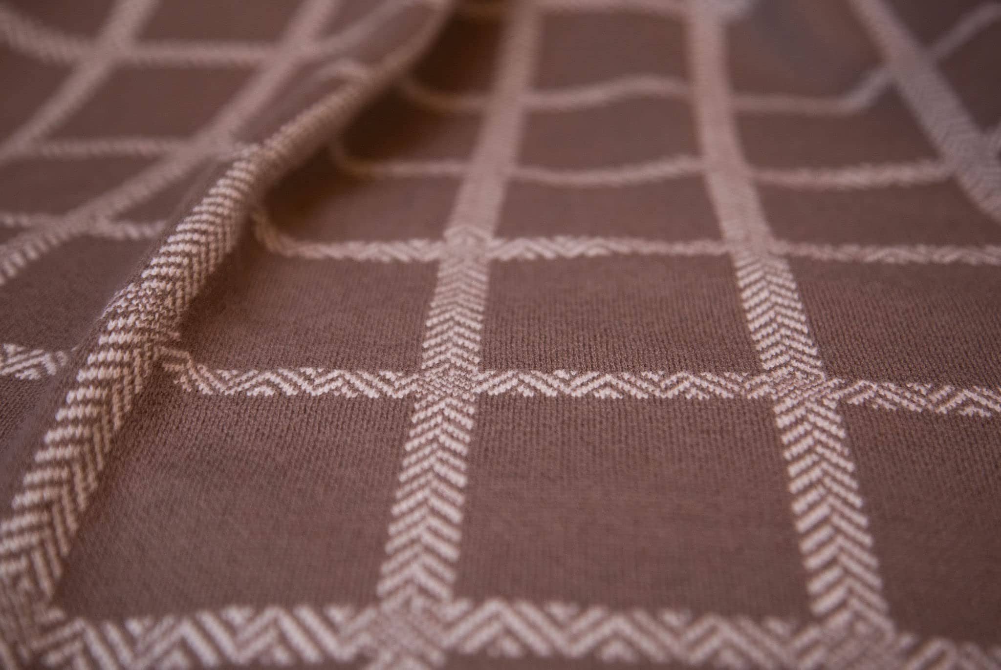 Manta de Lana de Merino Irlandesa SAOL - Manta de Punto - Imagen 7