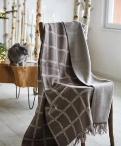 Manta de Lana de Merino Irlandesa SAOL - Manta de Punto