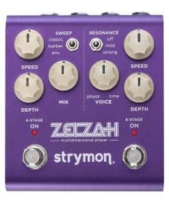 Pedal de efectos de guitarra Phaser multidimensional