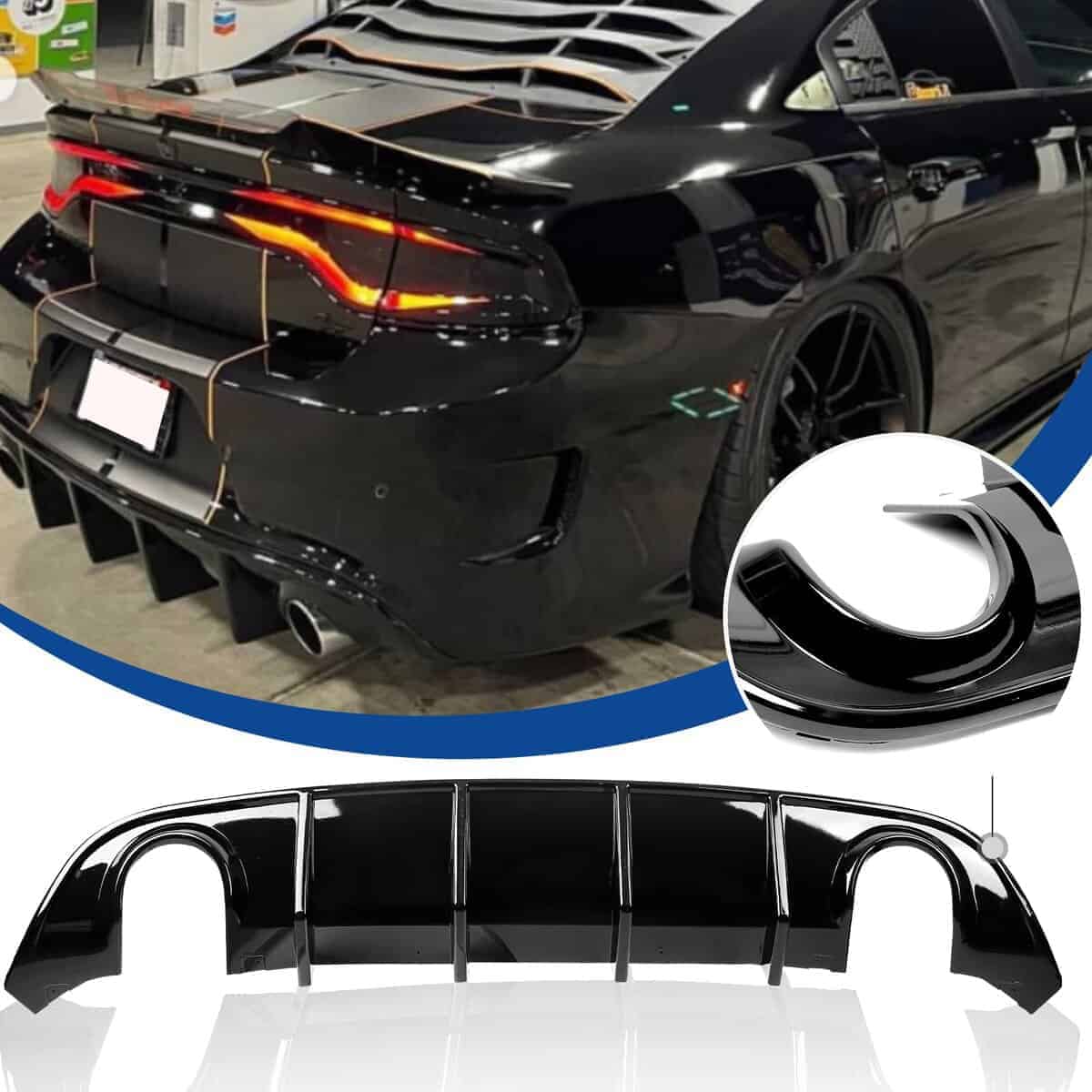 Difusor trasero Auraroad compatible con Charger SRT