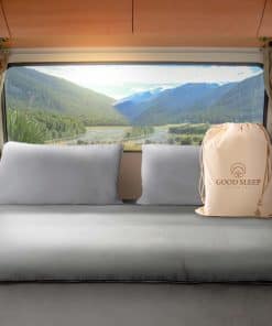 Juego de Sábanas de Lujo para RV King de 600 TC en Gris