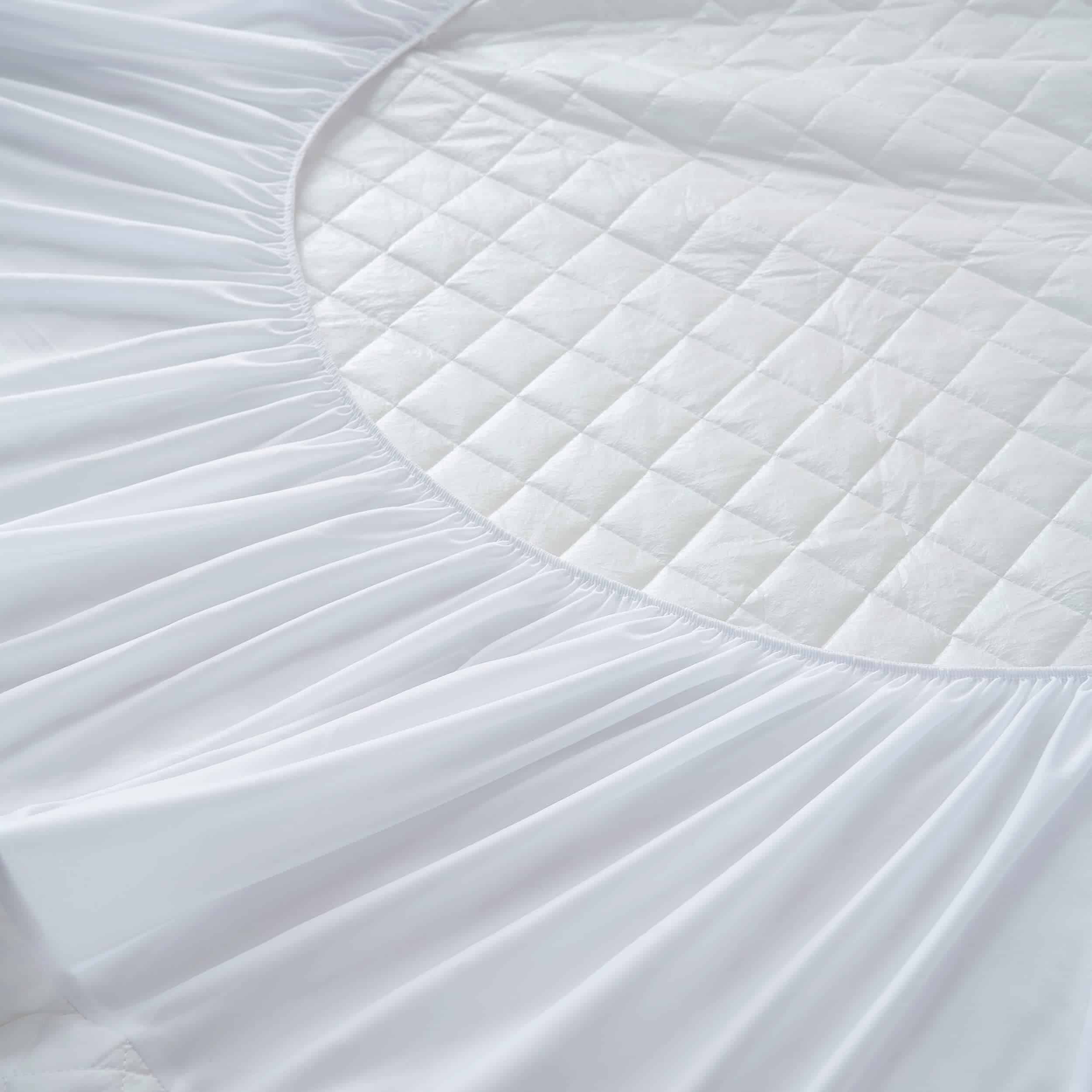 Protector de colchón impermeable tamaño King, acolchado, - Imagen 7