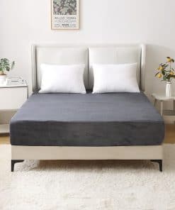 Sábana Ajustable de Franela Nokolulu Queen - Súper Suave y