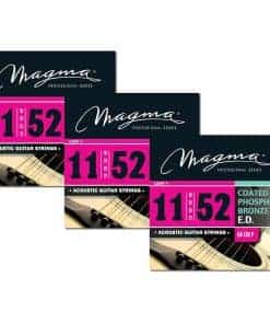 Cuerdas de Guitarra Acústica Magma Light + - Calibre 11-52
