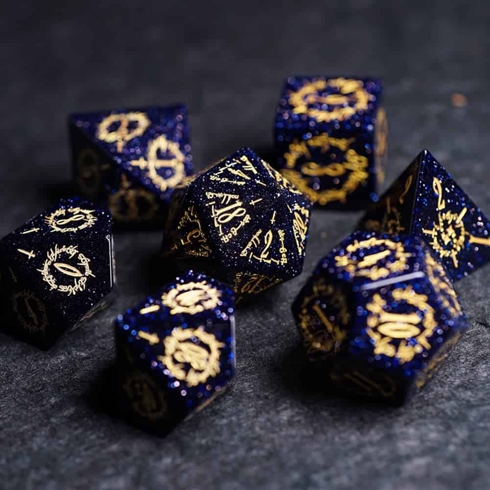 D&D Dungeons and Dragons Dice, Juego de dados poliédricos - Imagen 4