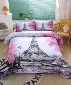 Set de Edredón Suncloris Paris Style para Niñas