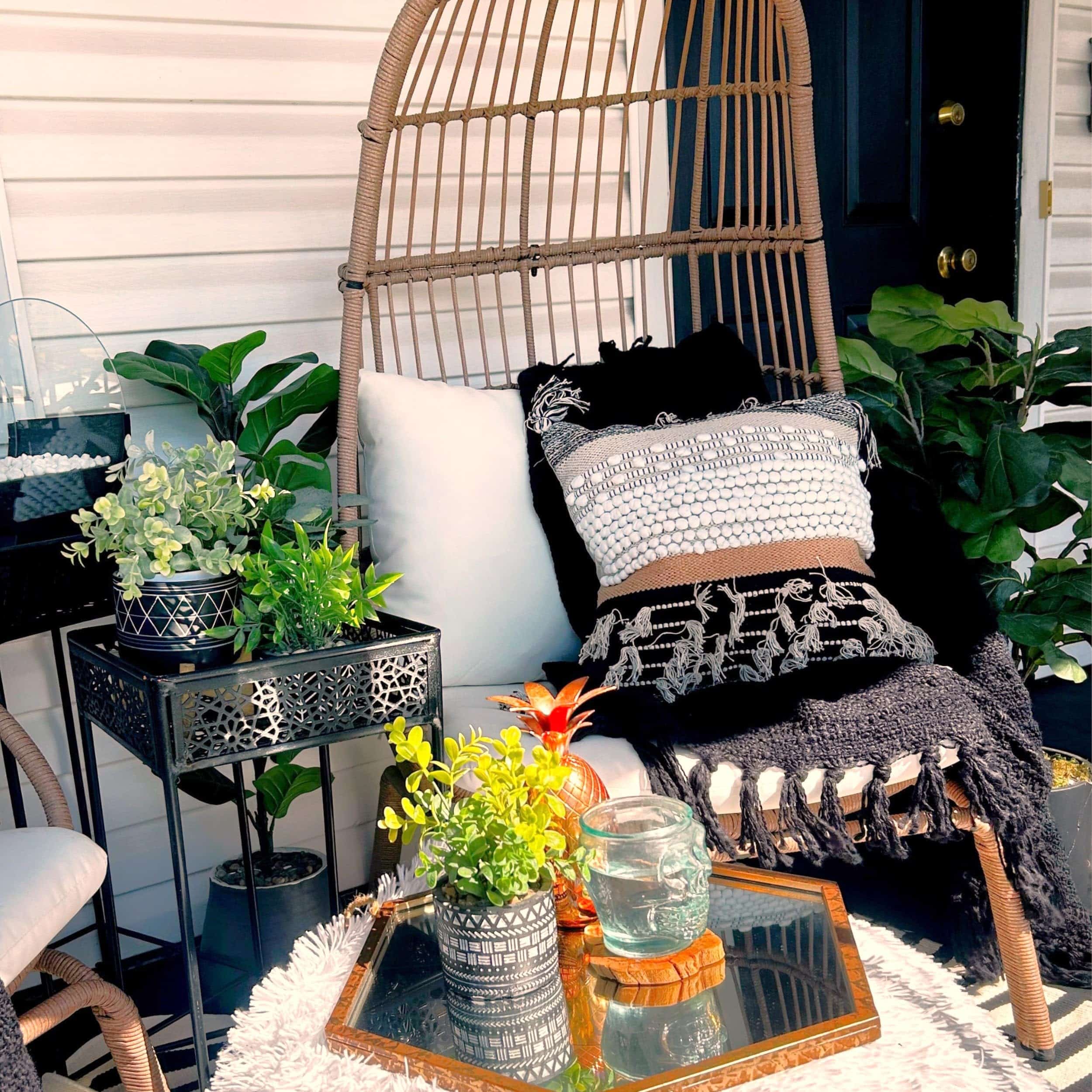 Funda de cojín boho COZYDEKO, 18�x18�, Bohemio Marruecos, - Imagen 3