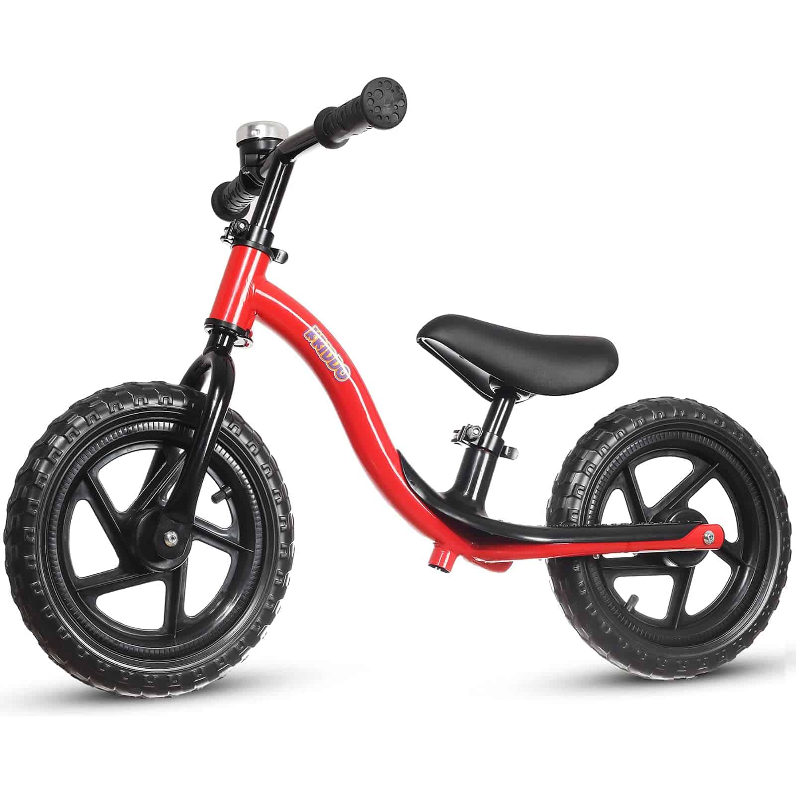 Bicicleta de Equilibrio para Niños KRIDDO de -Rojo