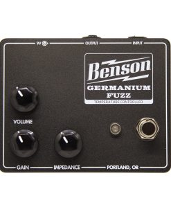 Pedal de Fuzz de Germanio Benson Amps (Negro Estudio)