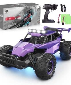 Coche de Control Remoto Púrpura LARVEY a Escala 1:16, Coche