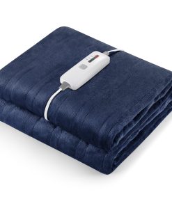 Manta Eléctrica CURECURE Tamaño Twin 62" x 84" de Franela