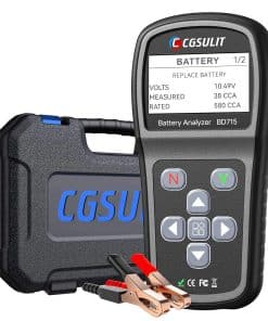 Probador de batería para automóvil de 24V 12V, CGSULIT