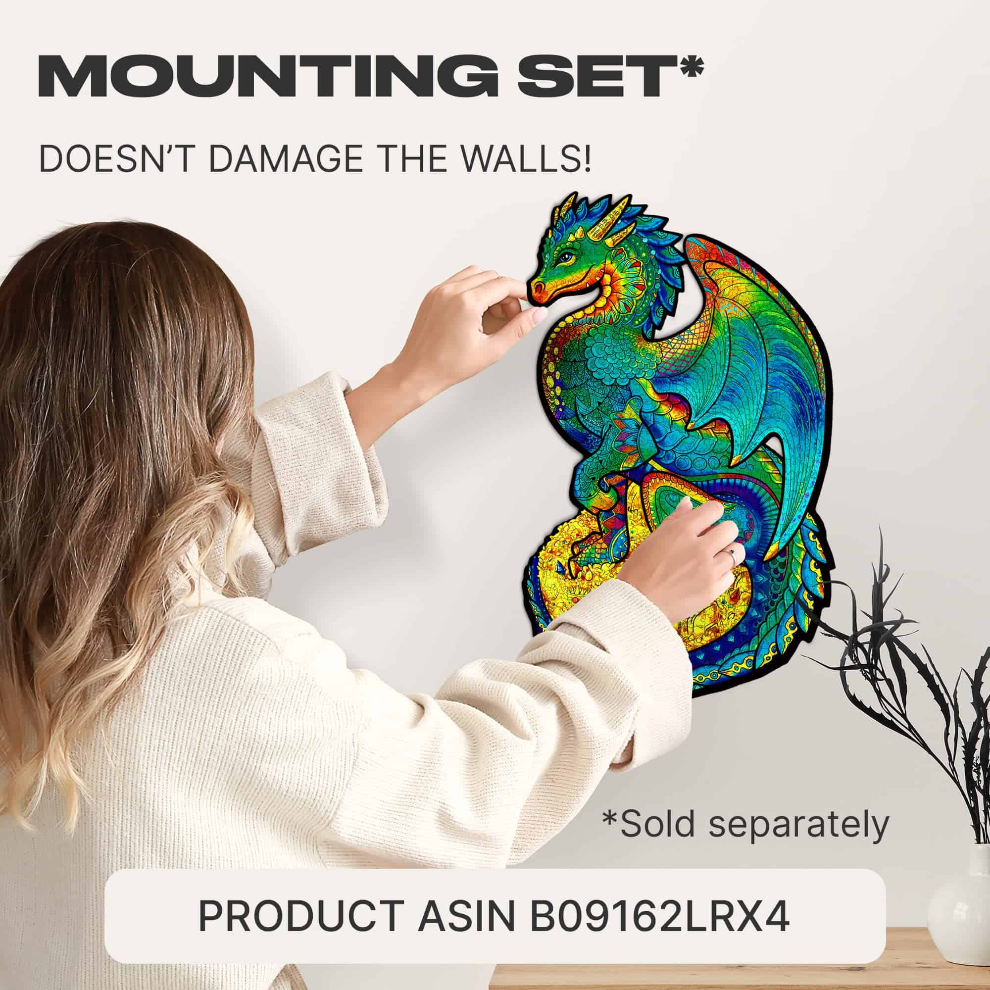 Rompecabezas de madera original UNIDRAGON - Dragón - Imagen 6