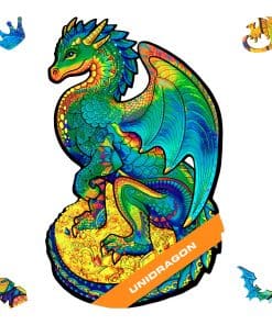 Rompecabezas de madera original UNIDRAGON - Dragón
