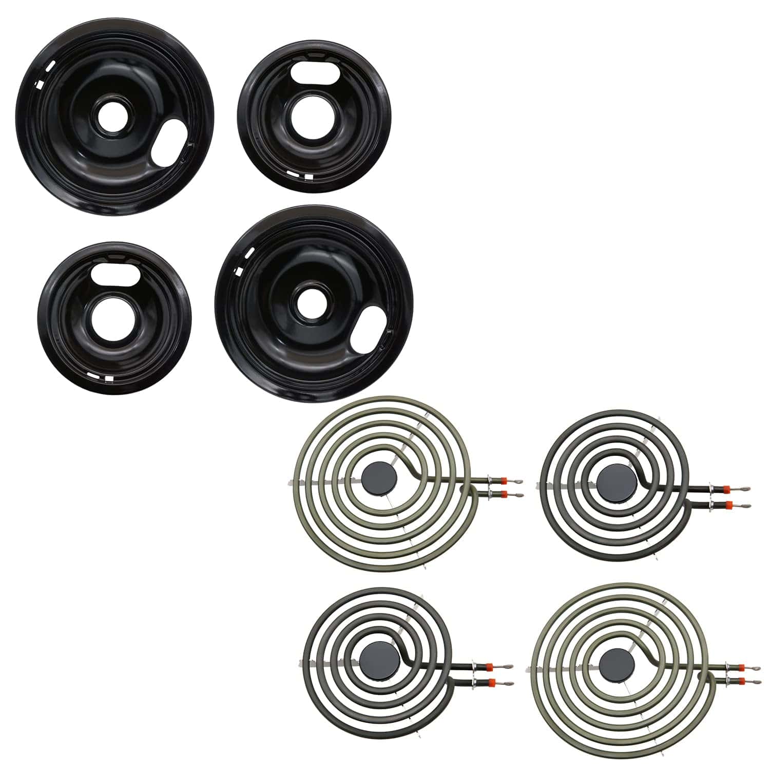 Siwdoy W10290353 W10290350 Juego de bandejas de goteo de