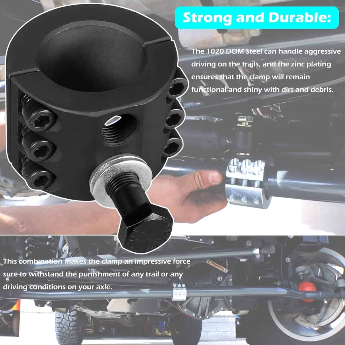 Abrazadera de Amortiguador de Dirección (tubo de 1-5/8" OD) - Imagen 5