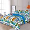 Juego de Ropa de Cama Gamer de 8 Piezas para Queen, Set de