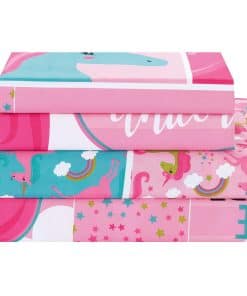 Juego de Sábanas en Colcha de Unicornio de 4 Piezas para