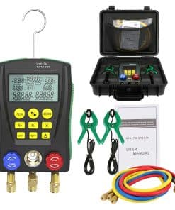 Juego de Manifold Digital para HVAC OUFKAR con Prueba de
