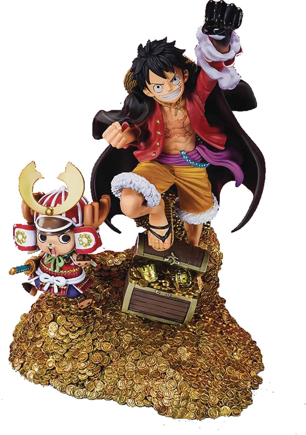 TAMASHII NATIONS - One Piece - Monkey D. Luffy - Estatua