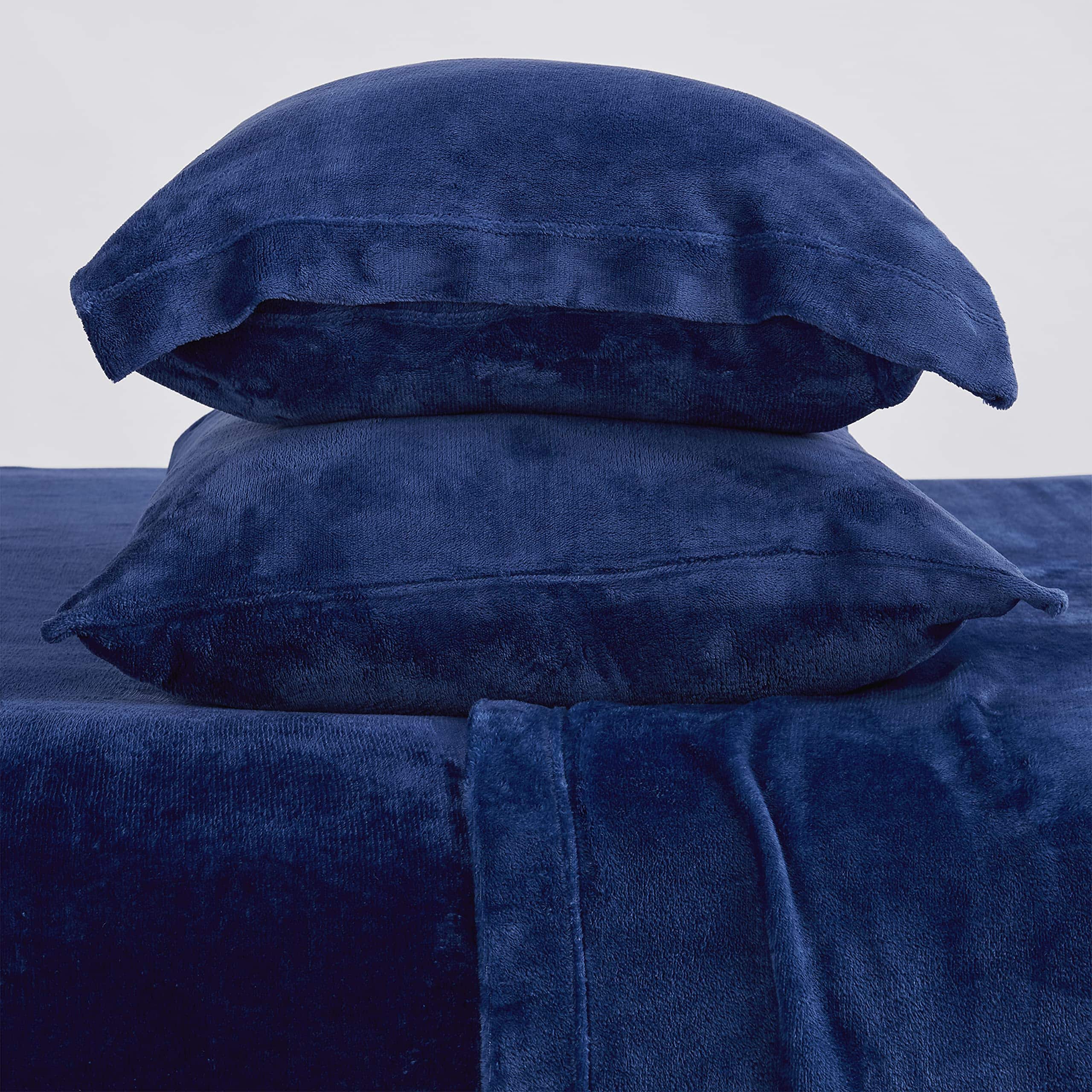 Juego de sábanas de microfelpa ultra suave con bolsillos - Imagen 10