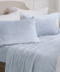 Juego de sábanas de Micro Fleece NY Loft Ultra Soft con