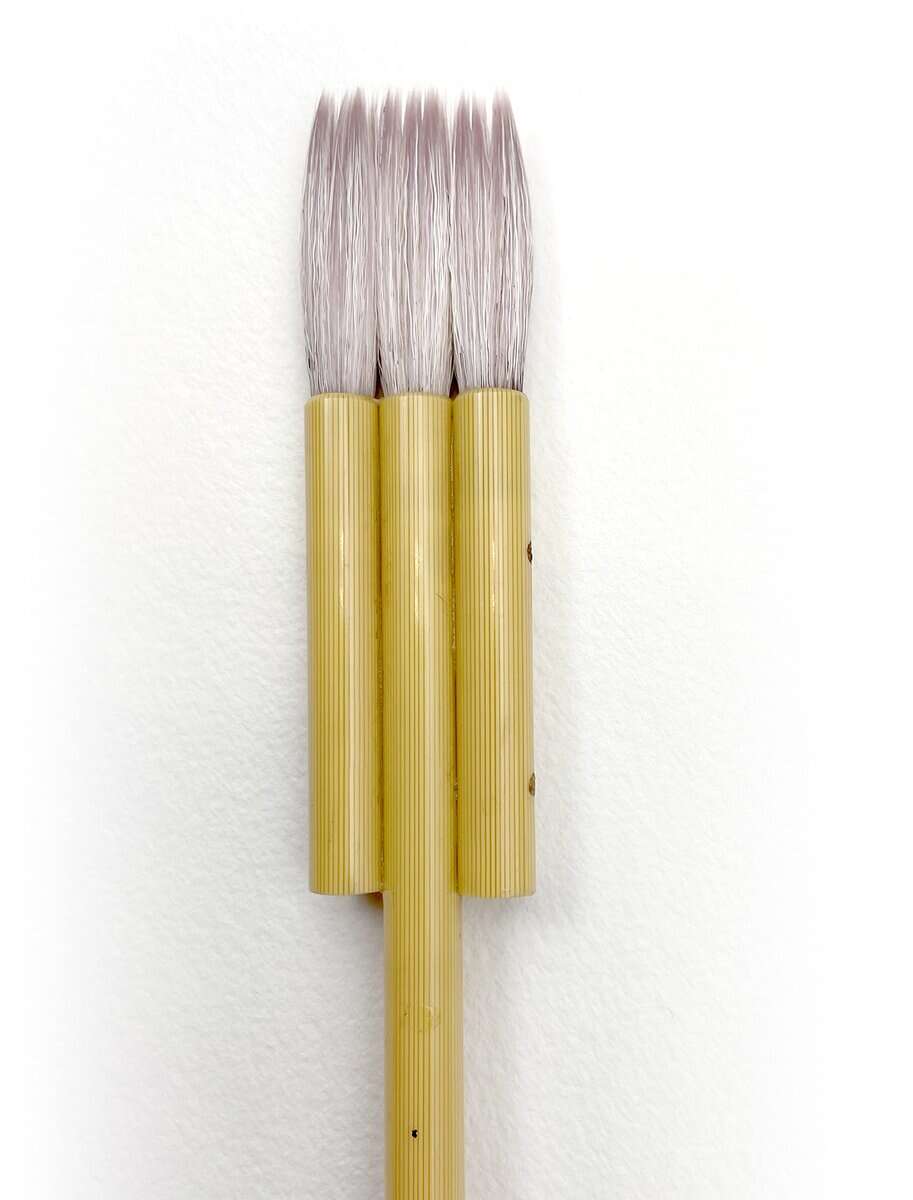 Brocha de acuarela de cabra 3 líneas