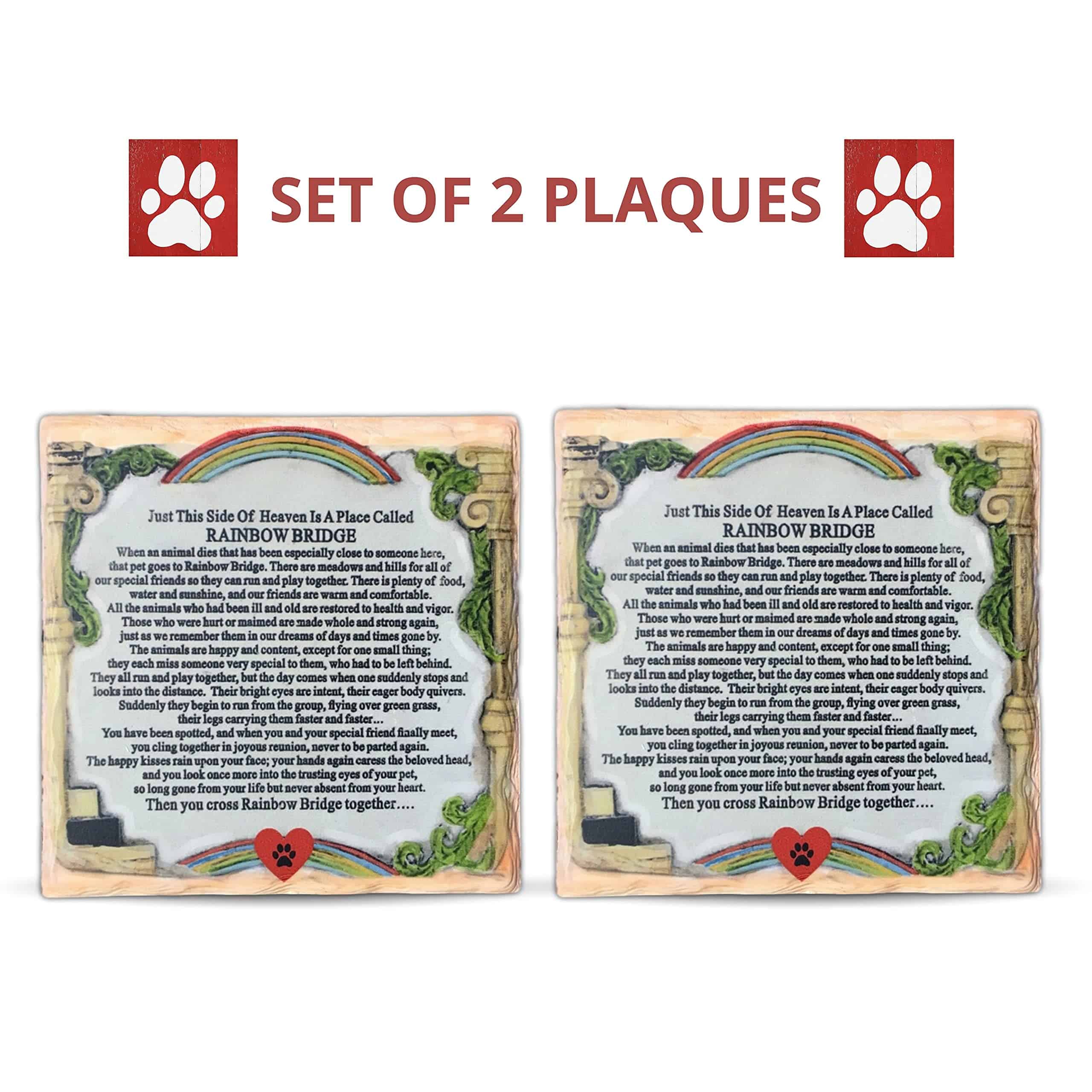 Placa decorativa para el hogar en memoria del Puente del - Imagen 3
