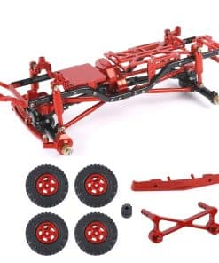 Chasis de Marco de Aluminio Ensamblado para RC 1/24 ZXYRC