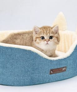Cama Oval para Mascotas purrrfect life para Gatos y Perros