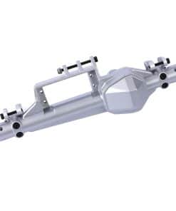 Carcasa de Eje Delantero de Aluminio -Plata