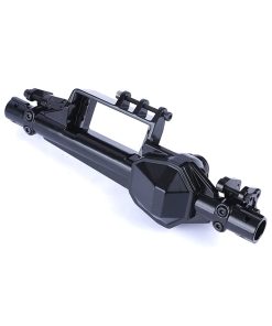 Carcasa de Eje Delantero de Aluminio -Negro