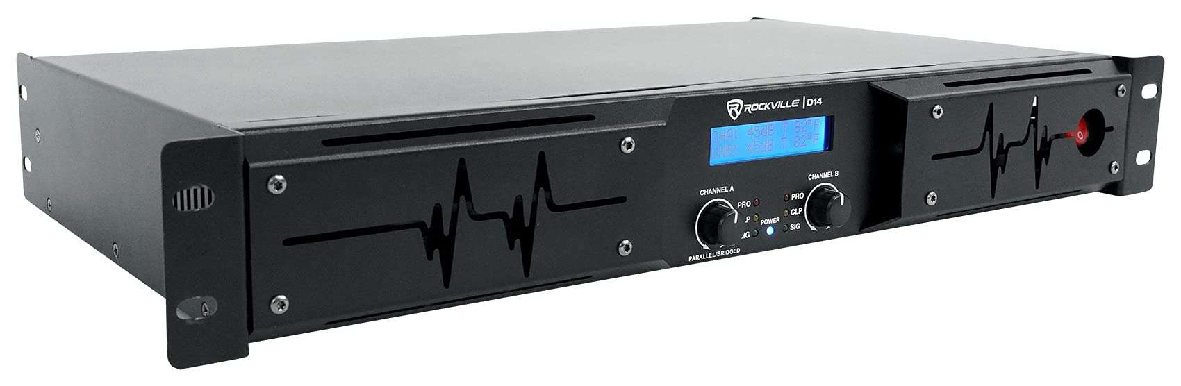 Amplificador de 2 Canales Class D Pro/DJ Rockville D14 - Imagen 5