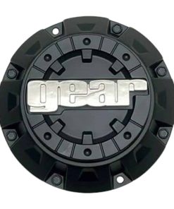Centro de tapacubos de rueda negra mate Gear 623L176