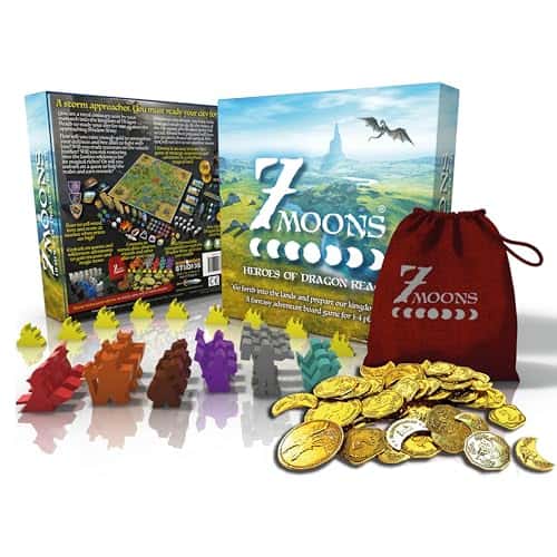 7 Moons: Heroes of Dragon Reach - Juego de mesa de