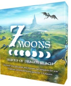7 Moons: Heroes of Dragon Reach - Un Juego de Mesa de