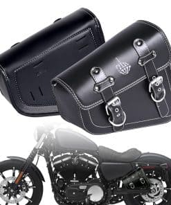 Sresk 2 Pack Bolsas para Brazo Oscilante de Motocicleta,