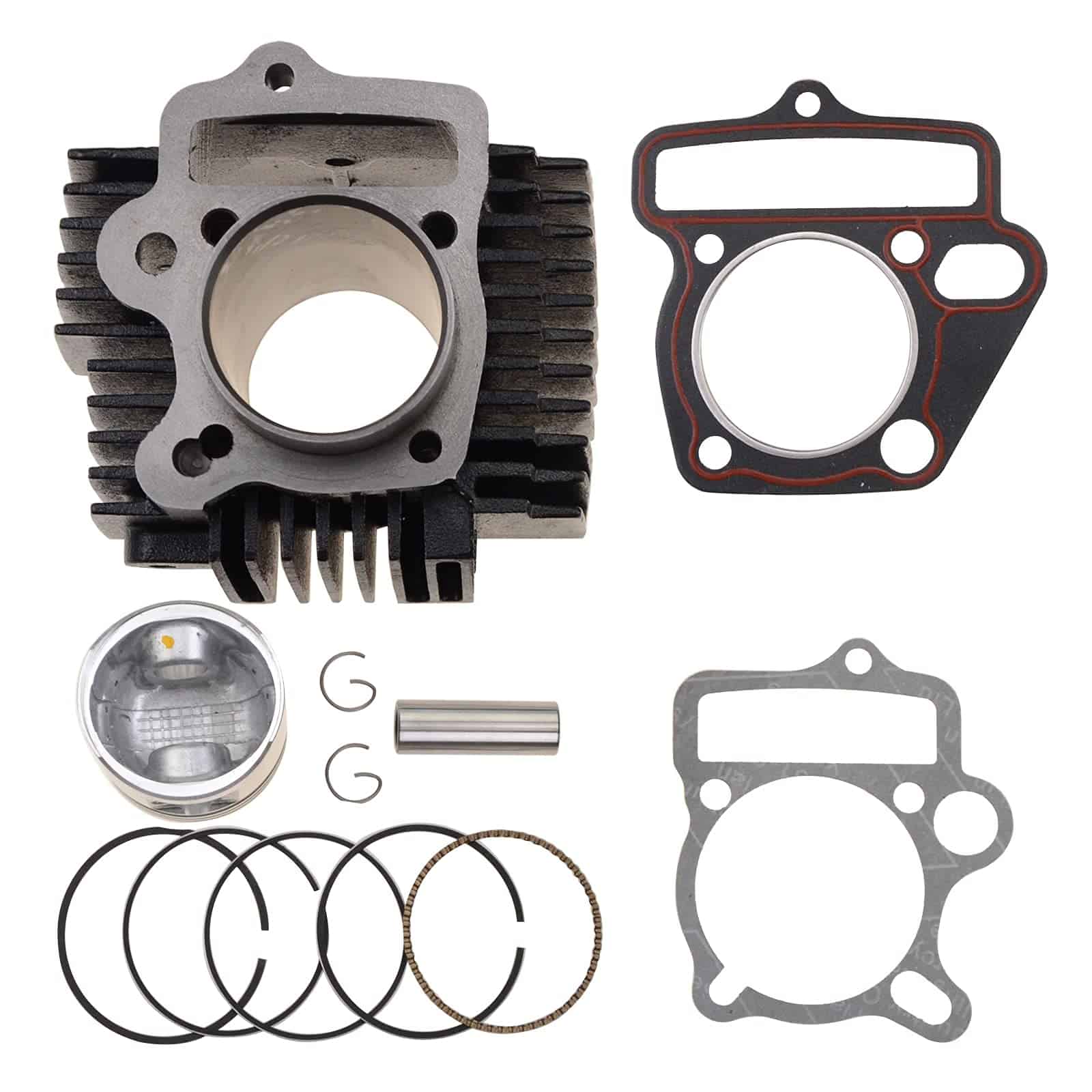 Kit de Cilindro de 52.4mm de Hierro con Anillo de Pistón de