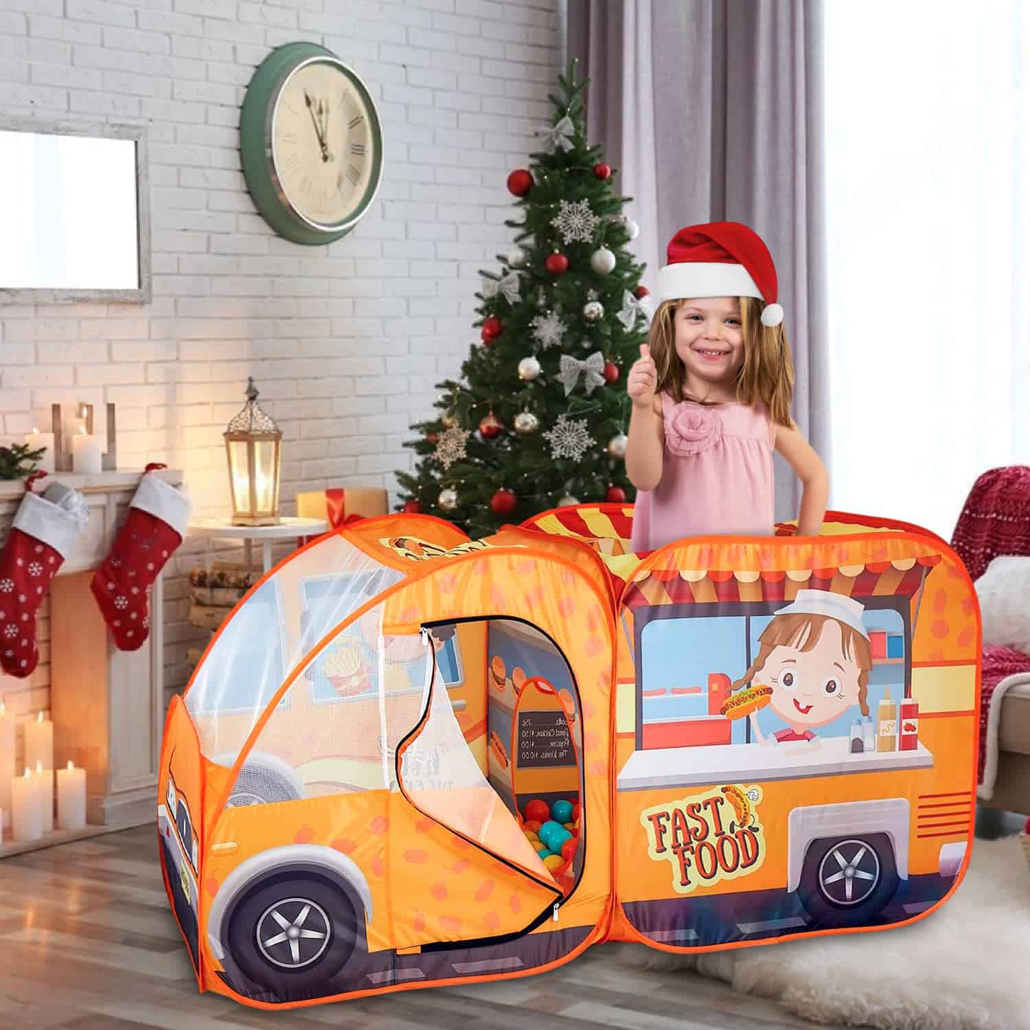 Casa de Juego Food Truck Kiddzery - Set de 54 Piezas - - Imagen 10