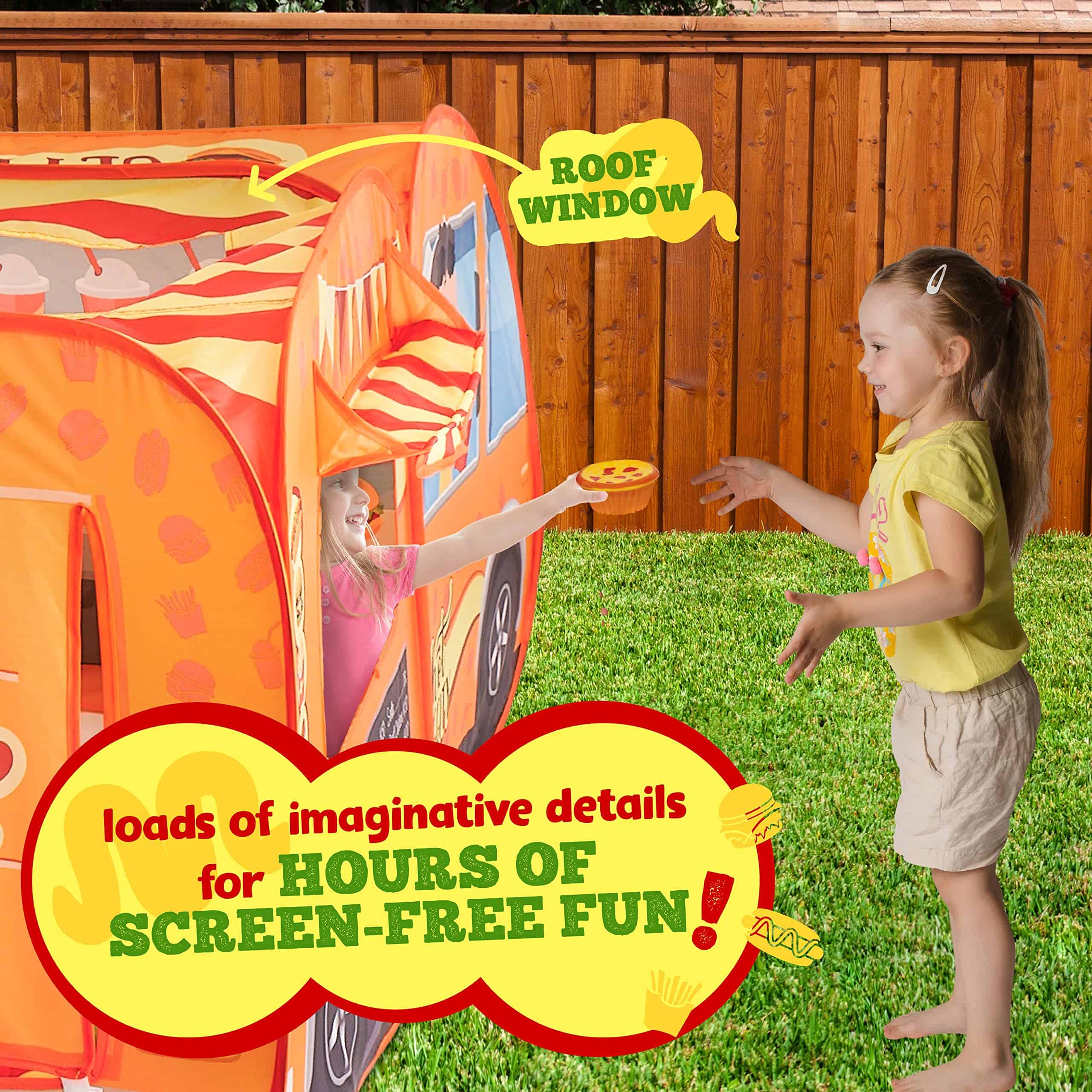 Casa de Juego Food Truck Kiddzery - Set de 54 Piezas - - Imagen 6