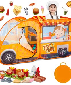 Casa de Juego Food Truck Kiddzery - Set de 54 Piezas -